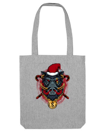 GOLDEN SANTA BOAR Heather Grey