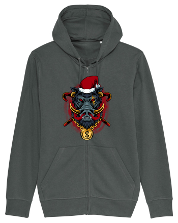 GOLDEN SANTA BOAR Anthracite