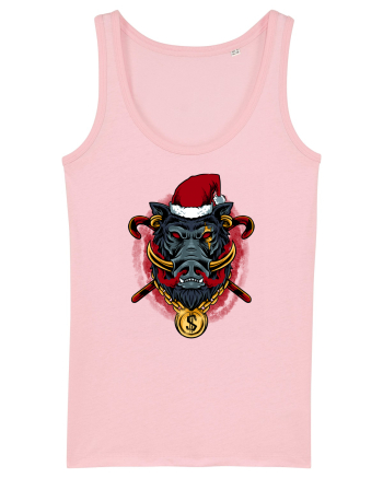 GOLDEN SANTA BOAR Cotton Pink