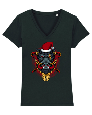 GOLDEN SANTA BOAR Black