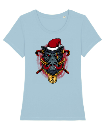 GOLDEN SANTA BOAR Sky Blue
