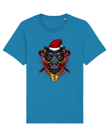 GOLDEN SANTA BOAR Azur
