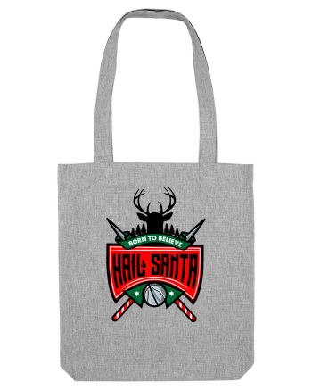 HAIL SANTA Heather Grey