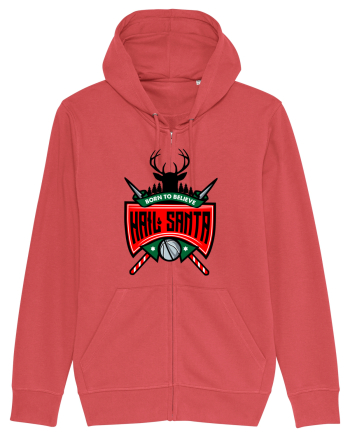 HAIL SANTA Carmine Red