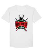 HAIL SANTA Tricou mânecă scurtă guler larg Bărbat Skater