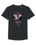 HOLIDAY ADVENTURE SANTA RIDER Tricou mânecă scurtă guler larg Bărbat Skater