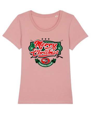 Merry christmas Fishing Club Canyon Pink