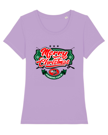 Merry christmas Fishing Club Lavender Dawn