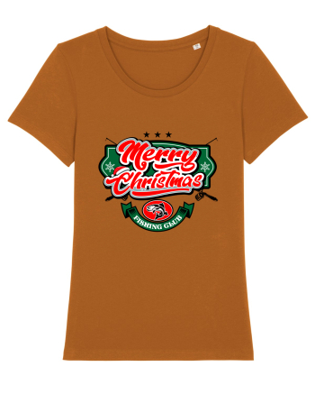 Merry christmas Fishing Club Roasted Orange