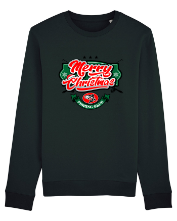 Merry christmas Fishing Club Black
