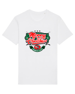 Merry christmas Fishing Club Tricou mânecă scurtă Unisex Rocker