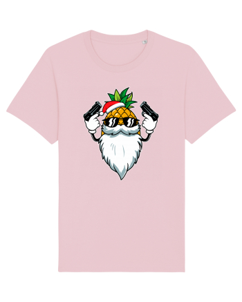 KILLER PINEAPPLE SANTA Cotton Pink