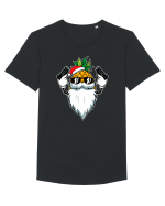 KILLER PINEAPPLE SANTA Tricou mânecă scurtă guler larg Bărbat Skater