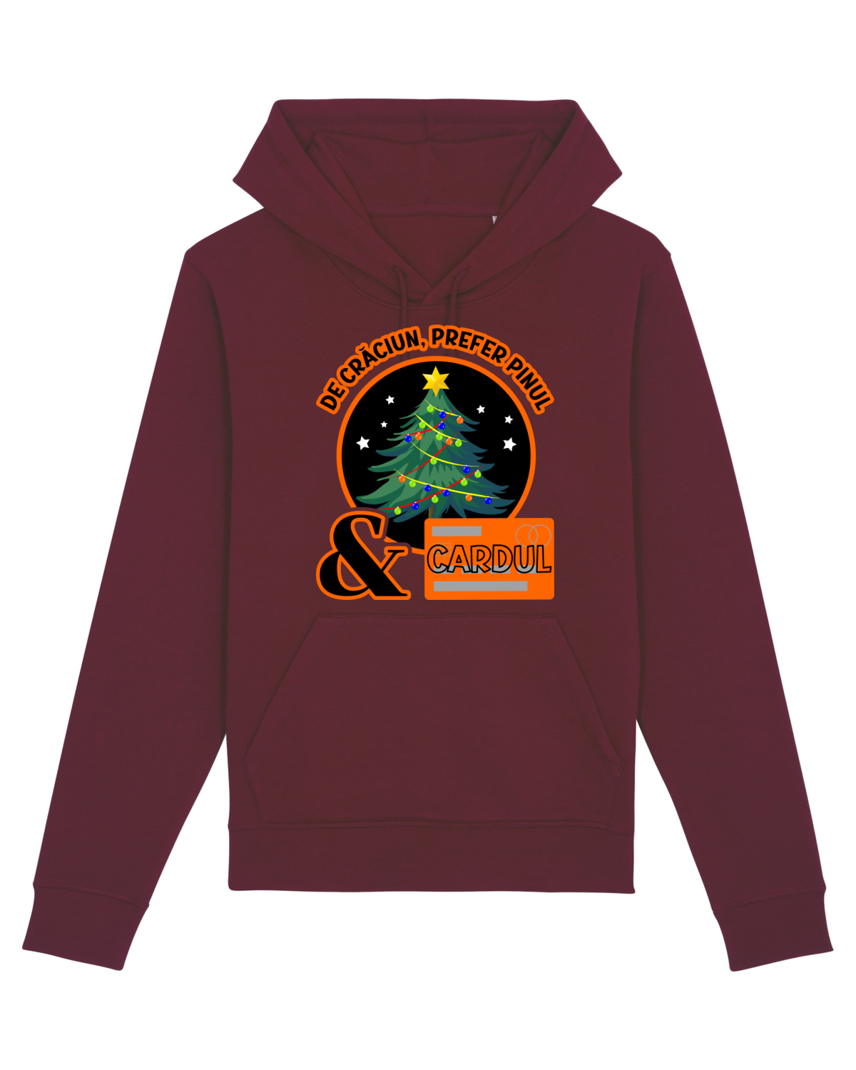 Hanorac Unisex Drummer Burgundy