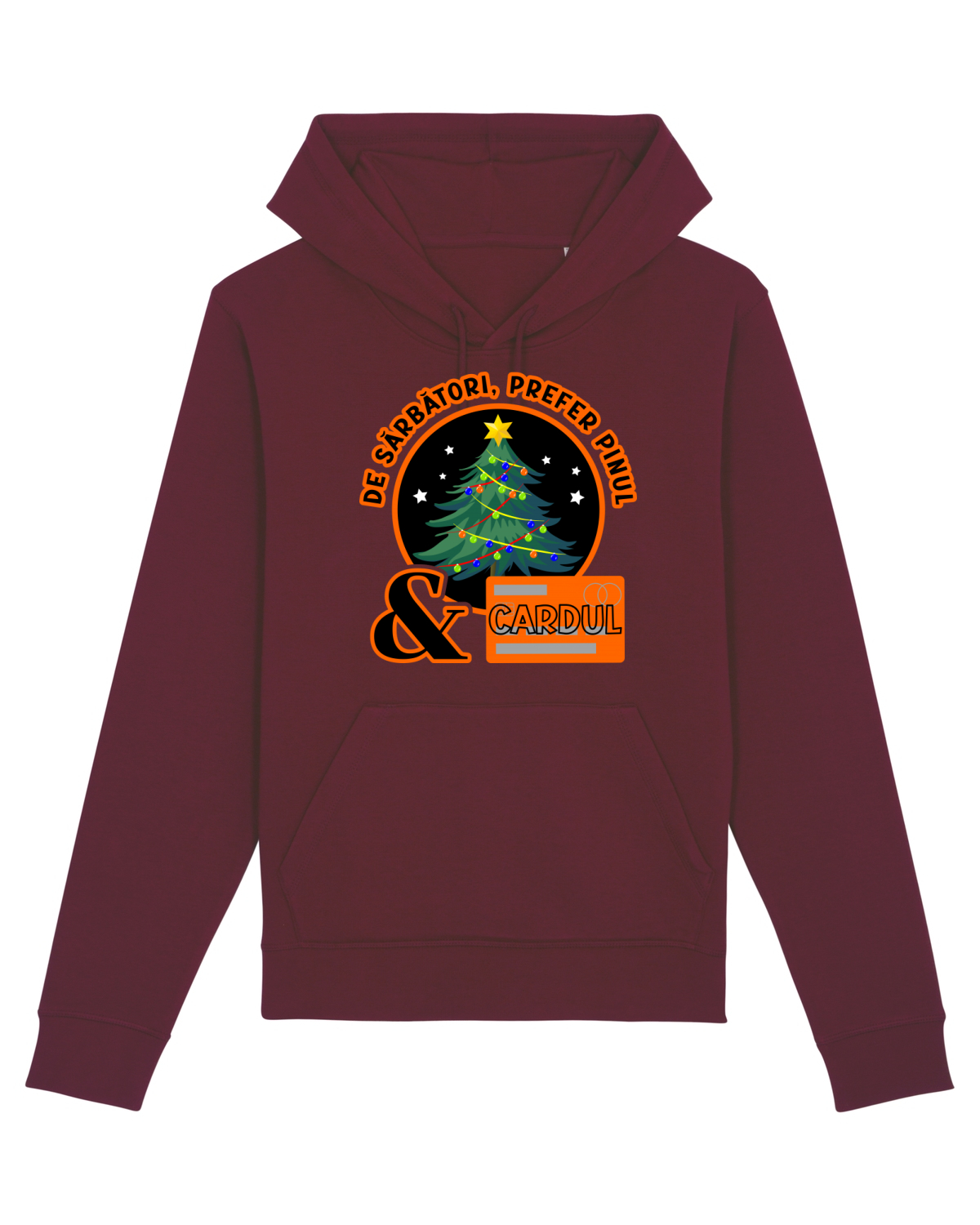Hanorac Unisex Drummer Burgundy