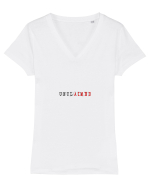 UNCLAIMED Tricou mânecă scurtă guler V Damă Evoker