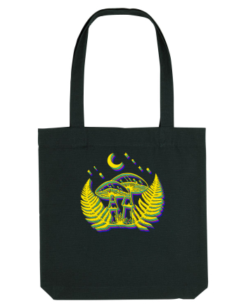 Neon mushrooms Black