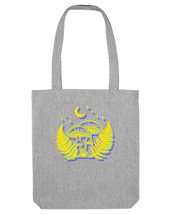 Neon mushrooms Heather Grey