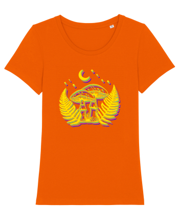 Neon mushrooms Bright Orange