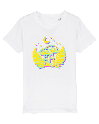 Neon mushrooms White