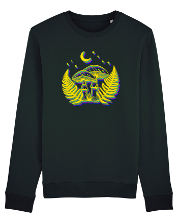 Neon mushrooms Black