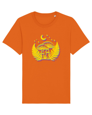 Neon mushrooms Bright Orange
