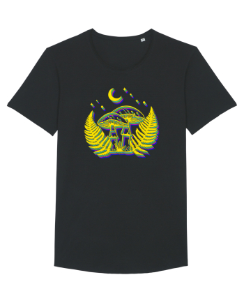 Neon mushrooms Black