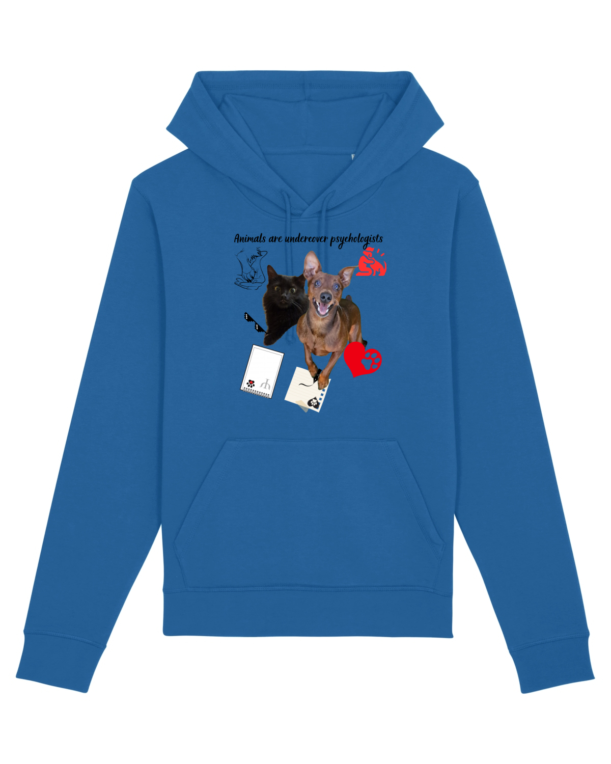 Hanorac Unisex Drummer Royal Blue