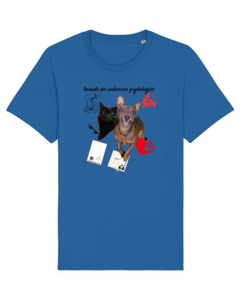 Animals are undercover psychologists Royal Blue