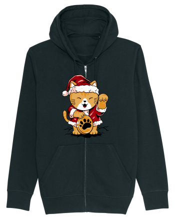 LUCKY MEOW SANTA Black