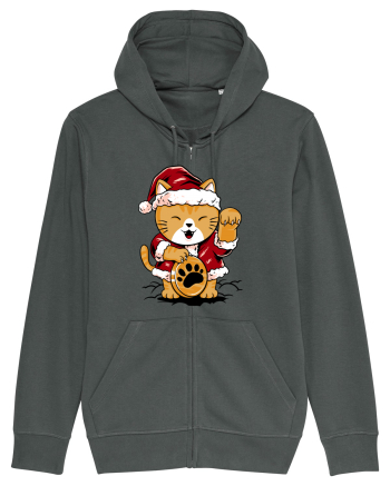 LUCKY MEOW SANTA Anthracite