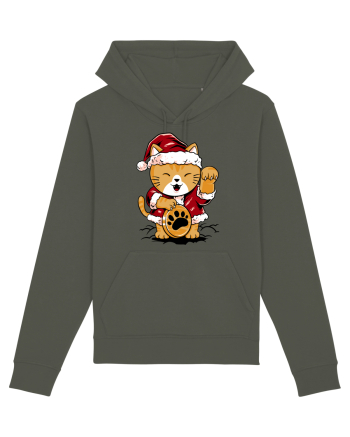 LUCKY MEOW SANTA Khaki