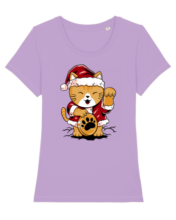 LUCKY MEOW SANTA Lavender Dawn