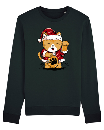 LUCKY MEOW SANTA Black