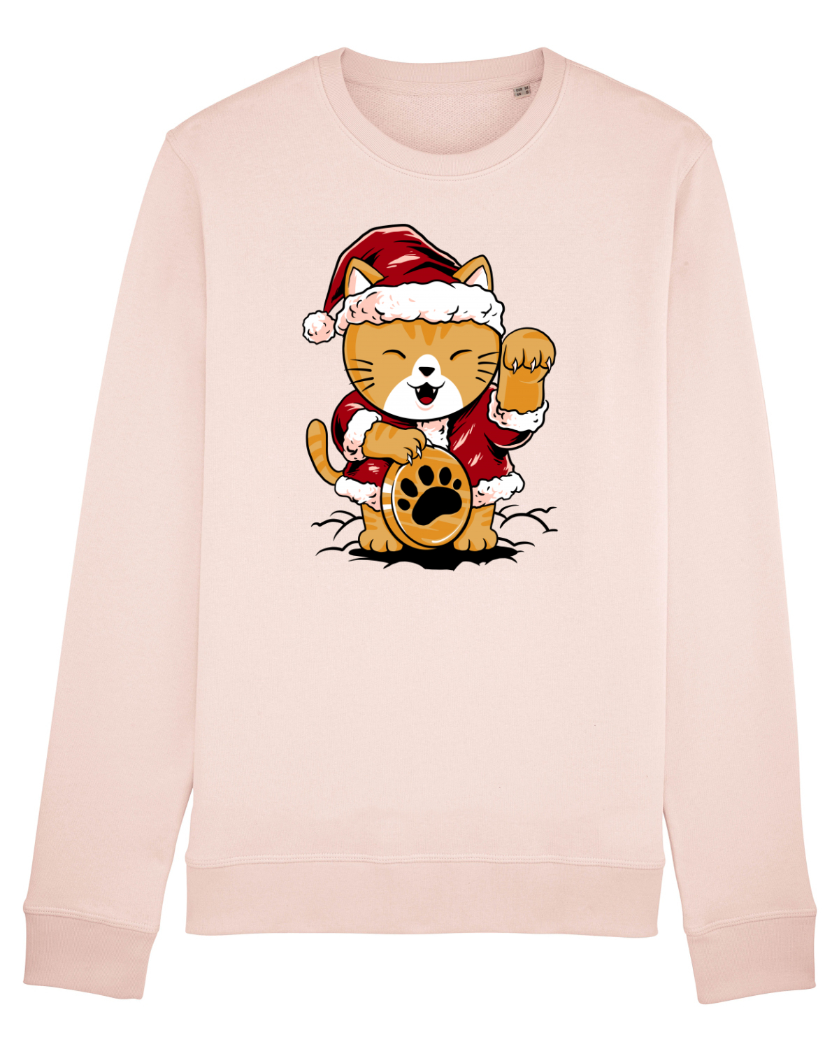 Bluză mânecă lungă Unisex Rise Candy Pink