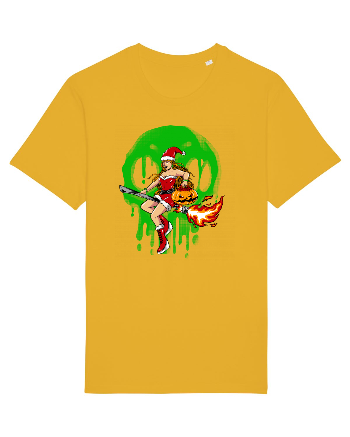Tricou mânecă scurtă Unisex Rocker Spectra Yellow