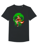 MOON SANTA WITCH Tricou mânecă scurtă guler larg Bărbat Skater