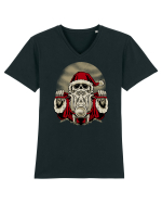 SANTA NIGHT RIDER Tricou mânecă scurtă guler V Bărbat Presenter