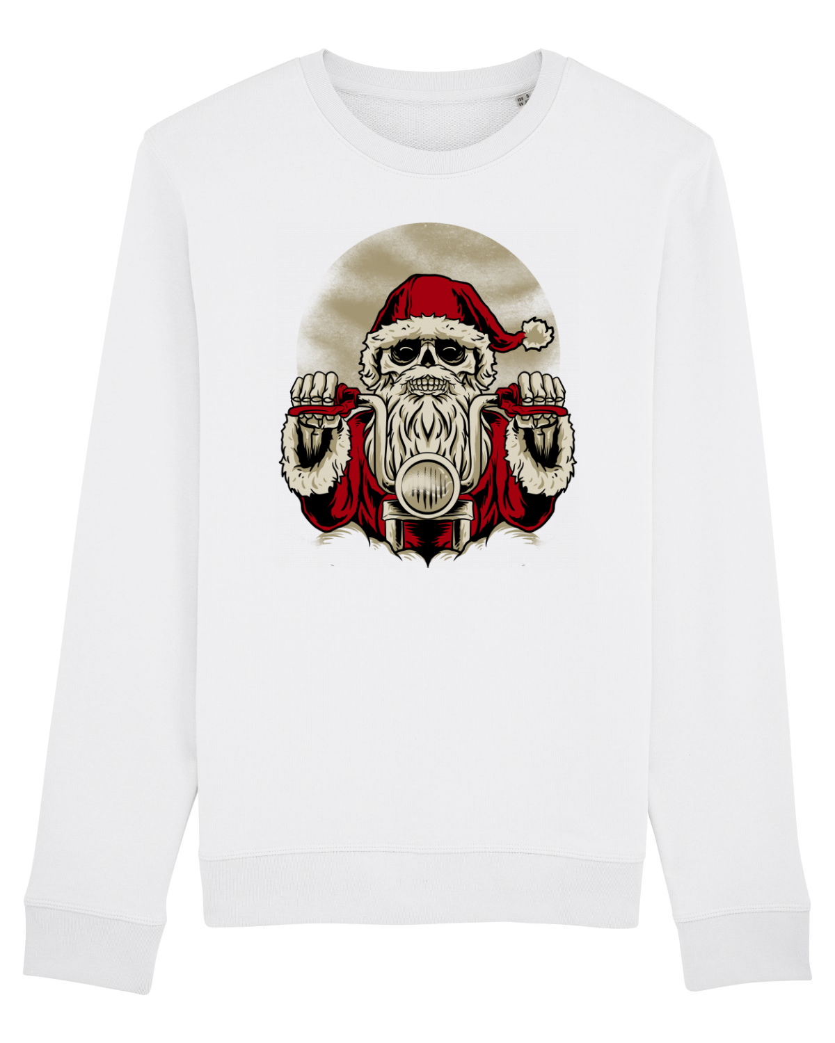 Bluză mânecă lungă Unisex Rise White