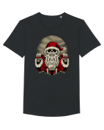 SANTA NIGHT RIDER Tricou mânecă scurtă guler larg Bărbat Skater