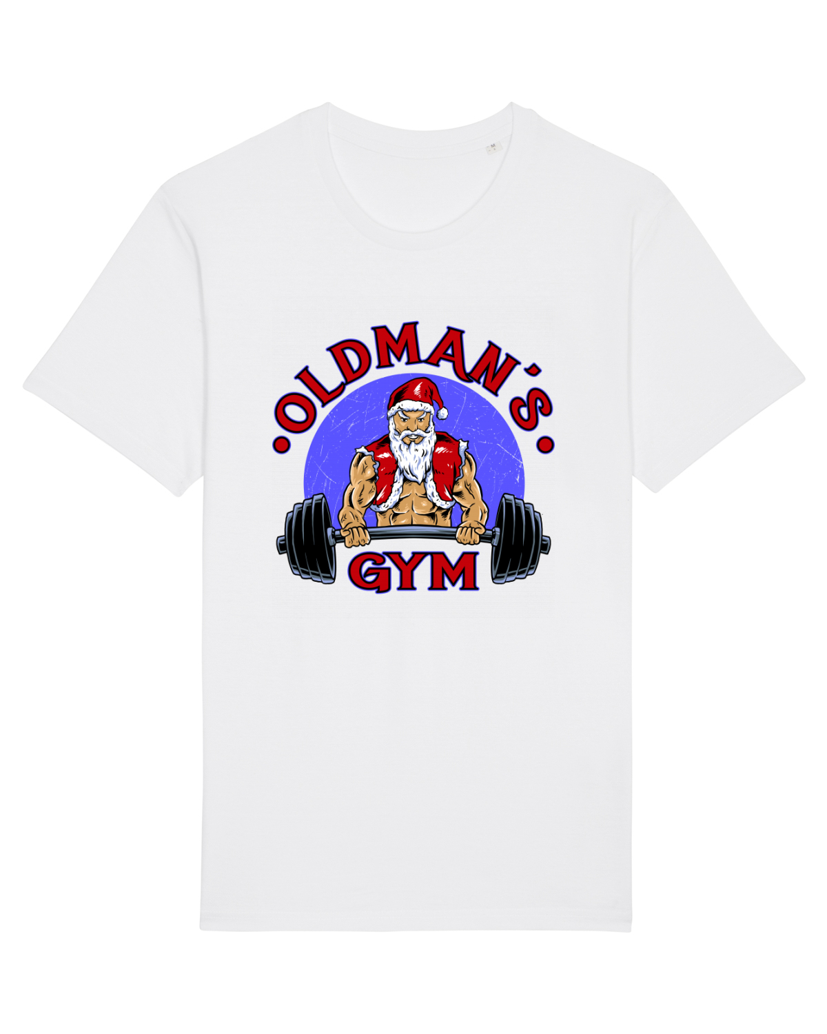 Tricou mânecă scurtă Unisex Rocker White
