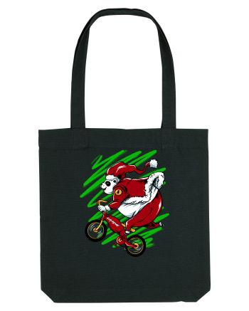 OLDMAN PANDA BIKER SANTA Black