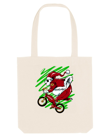OLDMAN PANDA BIKER SANTA Natural