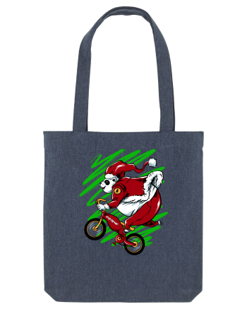 OLDMAN PANDA BIKER SANTA Midnight Blue