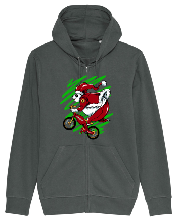 OLDMAN PANDA BIKER SANTA Anthracite