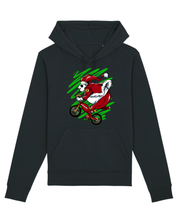 OLDMAN PANDA BIKER SANTA Black