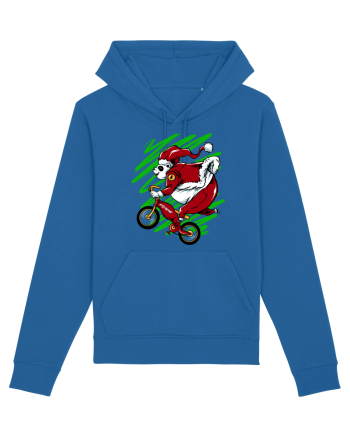 OLDMAN PANDA BIKER SANTA Royal Blue