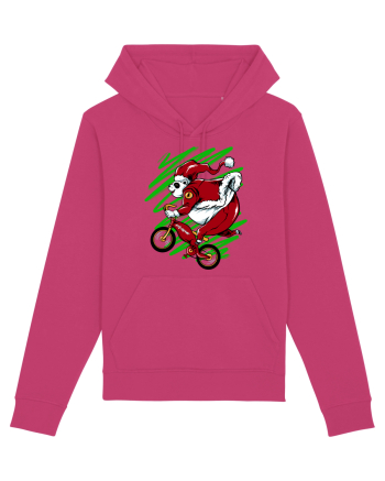 OLDMAN PANDA BIKER SANTA Raspberry