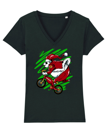 OLDMAN PANDA BIKER SANTA Black