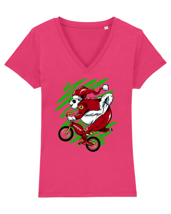OLDMAN PANDA BIKER SANTA Raspberry